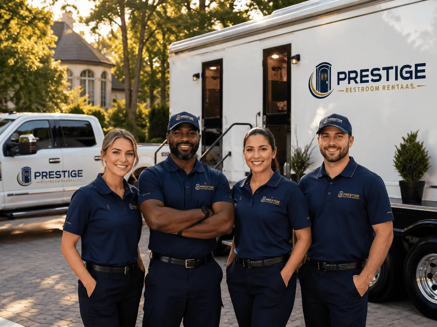 Trusted Luxury Portable Restrooms company in Lambert, MS